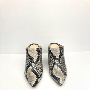 Marc Fisher Women’s WMNS Snake Skin Print Heels